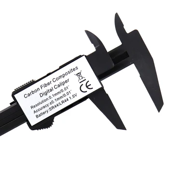 0-150mm Elektronik Dijital Kumpas Karbon Fiber Dial Sürmeli Kaliper Ölçer Pachometer Dijital Mikrometre ölçme aracı Dijital