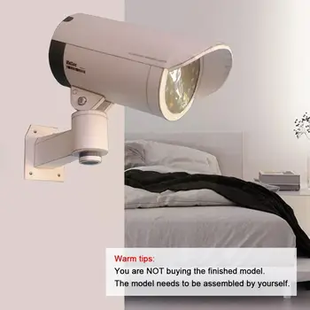1: 1 DIY Gerçekçi Kağıt Modeli Kamera Sahte Güvenlik CCTV Hediye Modeli Yetişkinler İçin Kamera Çocuk Kağıt Gözetim Bulmacalar A7S9