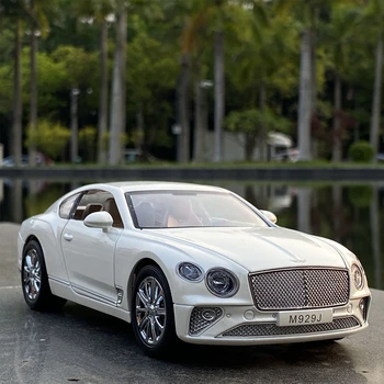 1: 24 Bentley Continental GT alaşım araba Modeli Diecasts oyuncak simülasyon Metal araba modeli ses ışık koleksiyonu çocuk oyuncak hediye A117