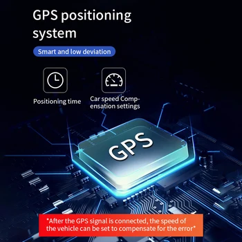 1 ADET Araba HUD HEAD Up Display GÜNEŞ PANELI Dijital Kilometre Araba Zaman İrtifa Sıcaklık Hız Alarmı Evrensel GPS