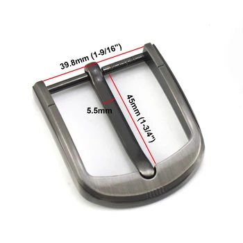 1 adet Metal 40mm Kemer Tokası Orta Merkezi Bar Tek Pin Toka deri kemer Dizgin Halter Demeti için Fit 37mm-39mm kemer