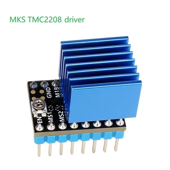 1 Adet MKS TMC2208 2208 Step Motor Sürücü StepStick 3D yazıcı parçaları İçin ultra sessiz SGen_L Gen_L Robin Nano