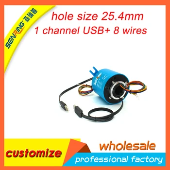 1 kanal USB 2.0 ile 8 cicuits/teller sinyal tutun boyutu 25.4 mm(1