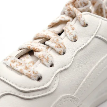 1 Çift 100/120/140/160cm mercan polar Sneaker Shoestrings spor ayakkabı bağcığı gömme düz mix renk Ayakkabı Dantel ışık Ayakabı