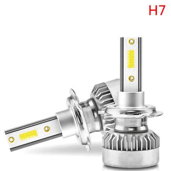 1 Çift H1 / H7/H8/H9 / H11 COB LED far lambaları 110W 20000LM yüksek düşük ışın beyaz ışıklar