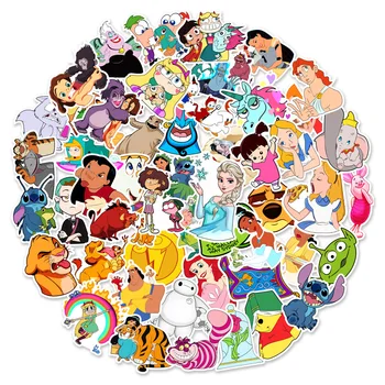 10/30/50 Adet Mix Disney Karikatür Çıkartmalar Bavul Graffiti Dizüstü Bilgisayar Kaykay Bagaj Anime Çıkartmalar Scrapbooking Oyuncak