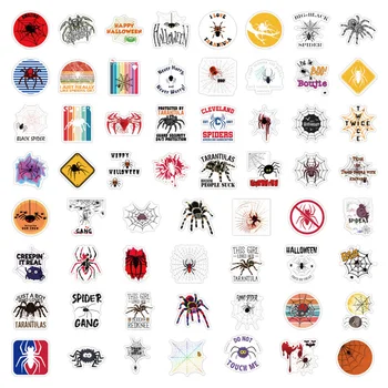 10/30/50 adet Sevimli Hayvan Örümcek Çıkartmalar Çocuklar için Çıkartmaları DIY Graffiti Scrapbooking Bagaj Su Şişesi Su Geçirmez Serin Etiket