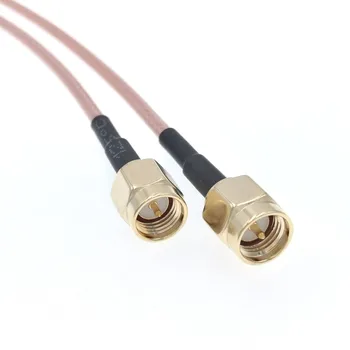 10 adet SMA Erkek SMA Erkek Fiş RF Pigtail Koaksiyel bağlantı kablosu RG316 15 CM 20 CM 30 CM