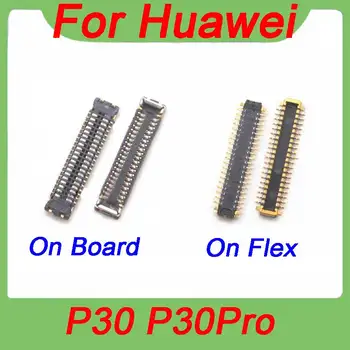 10 Adet USB şarj portu FPC konektörü Huawei P30 Pro P30Pro şarj Mantık açık anakart anakart flex kablo