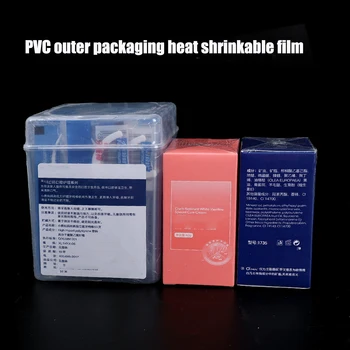 10 adet Şeffaf Sızdırmazlık Filmi PVC Daralan Film ayakkabı çantaları Toz Geçirmez Anti-oksidasyon Sıcak Shrink Film Ev Saklama Torbaları