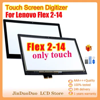 100 % Test Edilmiş Lenovo Flex 2-14 Için dokunmatik ekran paneli Cam Sayısallaştırıcı Onarım Parçaları Için 14 