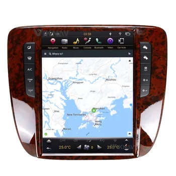 12.1 İnç PX6 Android 9.0 64G Araba Radyo GMC Yukon / Chevrolet Tahoe silverado 2007-2012 GPS Navigasyon Multimedya Oynatıcı