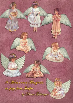 12 ADET melek bebek Çıkartmaları El Sanatları Ve Scrapbooking çıkartmaları kitap Öğrenci etiket Dekoratif sticker DIY Kırtasiye