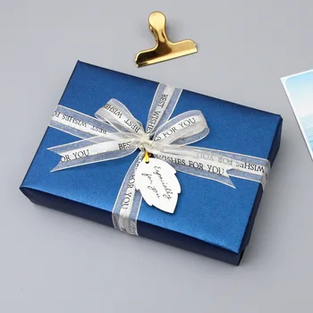120g İnci Kağıt Ambalaj Kağıdı Noel Tatili Düğün Hediye Paketleme Mat Parlak El Sanatları İş Hediyeler Origami Kağıt
