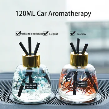 120ML araba aromaterapi uçucu yağ Difüzör parfüm arıtma hava spreyi Süs Dekor koku uçucu sopa