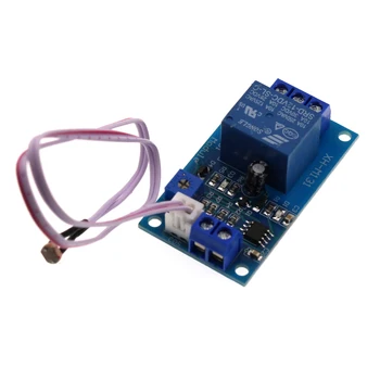 12V ışık kontrol anahtarı Fotodirenç röle modülü algılama sensörü 10A parlaklık otomatik kontrol modülü XH-M131