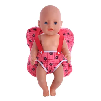 13 Stilleri Bebek Sırt Çantası Sevimli Desen Taşınabilir Aksesuarları İçin 18 İnç Amerikan ve 43 Cm Doğan Bebek Nesil Doğum Günü kız çocuk oyuncağı
