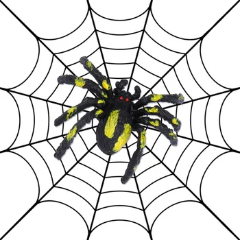 15 adet Yapay Simülasyon Örümcek Parti Malzemeleri Örümcek Parti Dekorasyon için