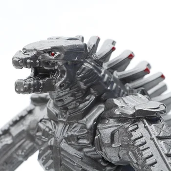 17cm Aksiyon Figürü Canavarların Kralı Gojira Mecha Godzilla Film Modeli Mechagodzilla PVC Dinozor Bebek Çocuk Hediye Fidget Oyuncak