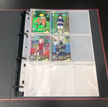 180 ADET Naruto Orijinal Koleksiyon Kitap Anime Karakter Bulmaca Kartları Tutucu Serin Kurulu Oyun Kartları Kitaplar Oyuncaklar Çocuklar için Hediyeler