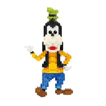 1919 adet + Disney Mickey Mouse Elmas Yapı Taşları Minnie Donald Ördek Dasiy Goofy Mikro Tuğla Rakamlar Oyuncaklar noel hediyesi