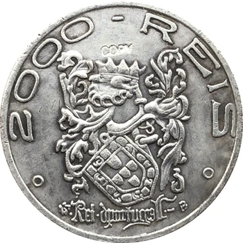 1932 Brezilya 2000 Reis paraları KOPYA
