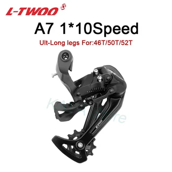 1x10 Hız LTWOO A7 Tetik Değiştiren Arka Vites Değiştiriciler Sunshıne 10V 11-32/36/40/42/46/50 T Kaset X10 Zincir 10 S MTB Bisiklet Parçaları