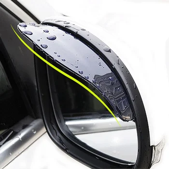 2 adet Araba-styling Yağmur Kaş VW Polo Passat CC Golf Jetta Tiguan CrossFox Artı Eos Scirocco