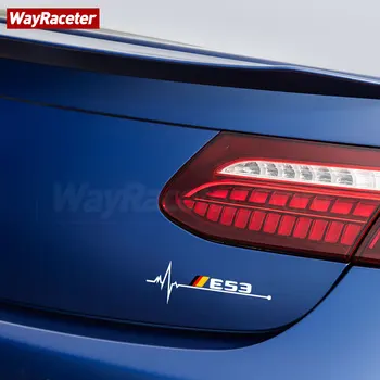2 Adet Yaratıcı Sticker Almanya Bayrağı Tarzı Vücut Araba Pencere Çıkartması Mercedes Benz İçin W210 W124 W211 W212 W213 E Sınıfı E63 S AMG E53