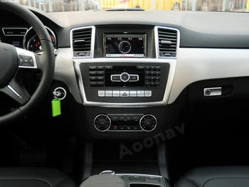 2 Din 128G Araba Radyo Benz ML GL 2012-İçin Android Sistemi Dokunmatik Ekran GPS Navigasyon Autoradio Multimedya Oynatıcı