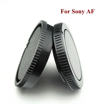 2 in 1 Vücut + Arka Lens kapatma başlığı Sony Alpha A Montaj AF A900 A850 A700 A580 A550 DSLR Minolta Konica MA