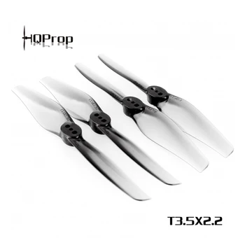 2 Çift HQPROP T3.5X2.2 3522 2 Bıçaklı PC Pervane FPV Freestyle için 3.5 inç Kürdan Drones DIY Parçaları