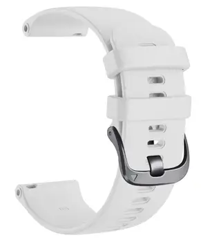 20 22mm Silikon Watchband Sapanlar Garmin Vivoactive 3 için 4 Öncüsü 245 645 Vivoactive3 akıllı bilezik Bileklik Askısı Correa