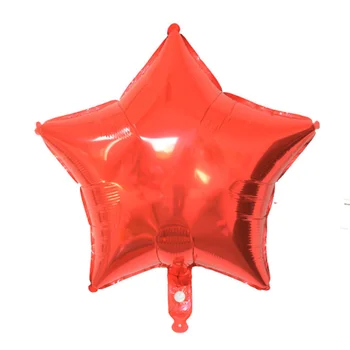 20 Adet 10 İnç Beşgen Yıldız Versiyonu Alüminyum Film Balon Düğün Doğum Günü Partisi Düğün Odası Alışveriş Merkezi Düzeni Helyum Balon