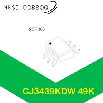 20 Adet / grup CJ3439KDW 49 K MOSFET Transistör SOT-363