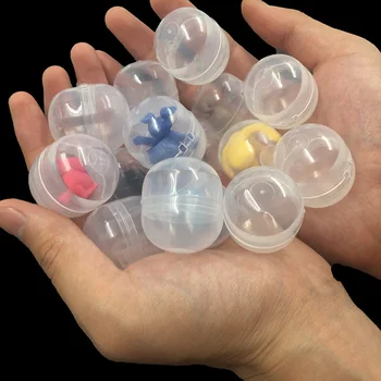 20 ADET Mini Plastik Şeffaf Yumurta Kabuğu Ölçekli Model Yapışık Yumurta Topu Kapsül Kutusu Simülasyon Modelleri Süsler Ev Dekor El Sanatları