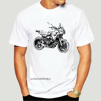 2019 Yeni Yaz Erkek Hip Hop Tee Gömlek Sokak Motosiklet MT07 Tracer 700, T-Shirt Tracer700 Ince T-shirt 6000A