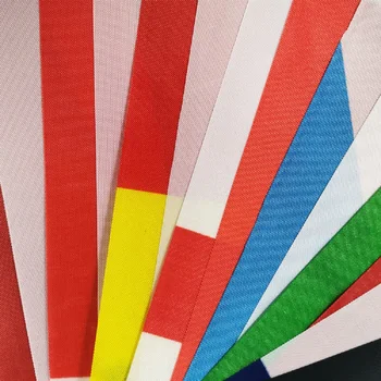 2020 Avrupa EURO Kupası Dize Bayrağı 24 Ülke Takımları 14x21cm Kiraz Kuşu Bayrakları Kapalı Açık hava süslemeleri Rusya Polonya İspanya Fransa