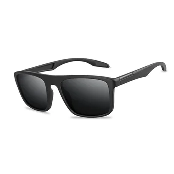 2020 Açık Polarize Güneş Gözlüğü Erkekler UV400 Dikdörtgen Ultra Hafif güneş gözlüğü Retro Spor Sürüş Balıkçılık Gözlük Erkek