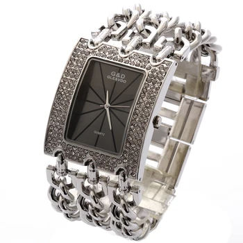 2020G & D Üst Marka Lüks Kadın Kol Saatleri quartz saat Bayanlar Bilezik İzle Elbise Relogio Feminino Saat Hediyeler Reloj Mujer