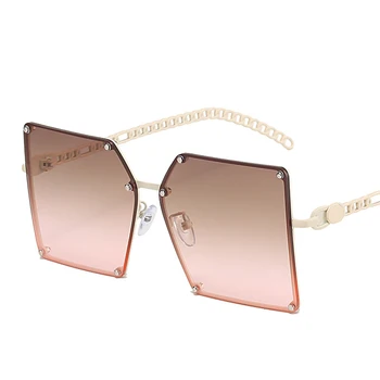 2021 Güneş Gözlüğü Moda Kare güneş gözlüğü Kadınlar Marka Tasarımcısı Gözlüğü Vintage güneş gözlüğü Kadın Tarzı Oculos De Sol UV400