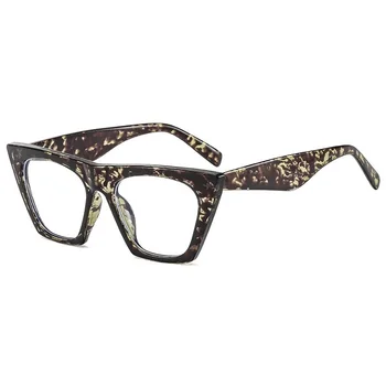 2022 Kedi Göz gözlük kadın erkek Bilgisayar gözlük optik gözlük çerçevesi mavi ışık engelleme Gafas Lunette Oyun Oculos