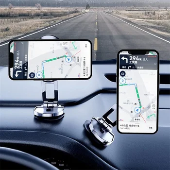 2022 Manyetik Araç Telefonu Tutucu Mıknatıs Smartphone Cep Standı Cep GPS Desteği iPhone 13 12 XR Xiaomi Mi Huawei Samsung LG