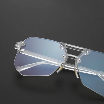 2022 Yeni Moda Gözlük çerçeveleri Kadınlar Dekoratif gözlük Şeffaf Bilgisayar Gözlük Çerçevesi Erkekler Anti mavi ışık Gözlük