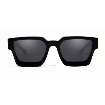 2022 Yüksek Kaliteli Kalın Kristal Asetat Kare Güneş Gözlüğü Kadın sürüş gözlükleri Erkekler Moda Marka Tasarımcısı Oculos De Sol UV400