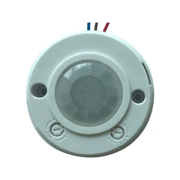 220V ışık anahtarı İnsan Hareket Hareketi Vücut PIR Dönüştürücü Sensörü LED PIR Kızılötesi Hareket Sensörü Algılama