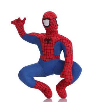 24 cm Disney Marvel Avengers Süper Kahraman Örümcek Adam Peluş Yumuşak Dolması Bebek Çocuk Hediyeler İçin