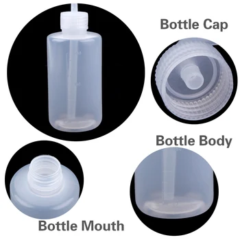 250/500ml Dövme Şişe Plastik Güvenlik Yıkama Laboratuvarı Difüzör sıkılabilir şişe Uygun Tedarik Bardak Dövme Microblading Malzemeleri