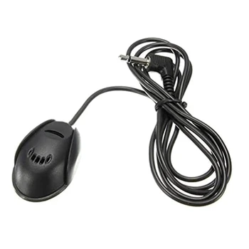 3.5 mm Araba Harici Mikrofon Bluetooth uyumlu Araba Dashboard Veya Güneşlik mikrofon Stereo Radyo GPS Adaptörü