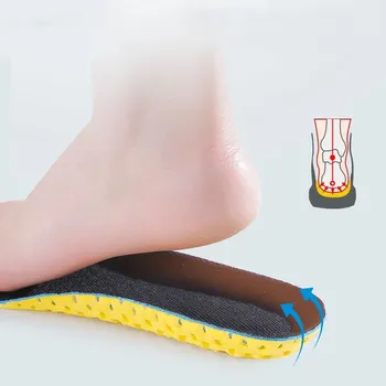 3@ # Bellek Köpük ayakkabı tabanlığı Taban Örgü Deodorant Nefes Yastık Koşu Tabanlık Ayak Erkek Kadın Ortopedik Tabanlık